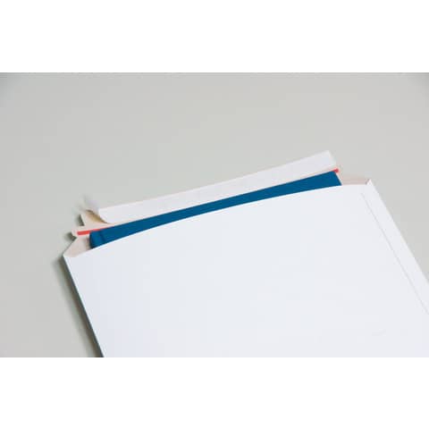 Buste in cartoncino teso bianco apertura lato lungo Cart Pack conf. 200 pz Bong formato A5+ - 543220